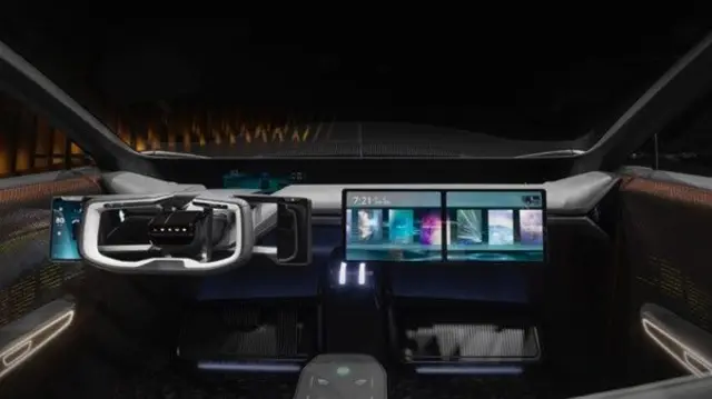 فرمان لکسوس LF-ZC مستطیل است