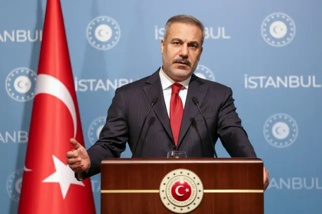 Dışişleri Bakanı Hakan Fidan