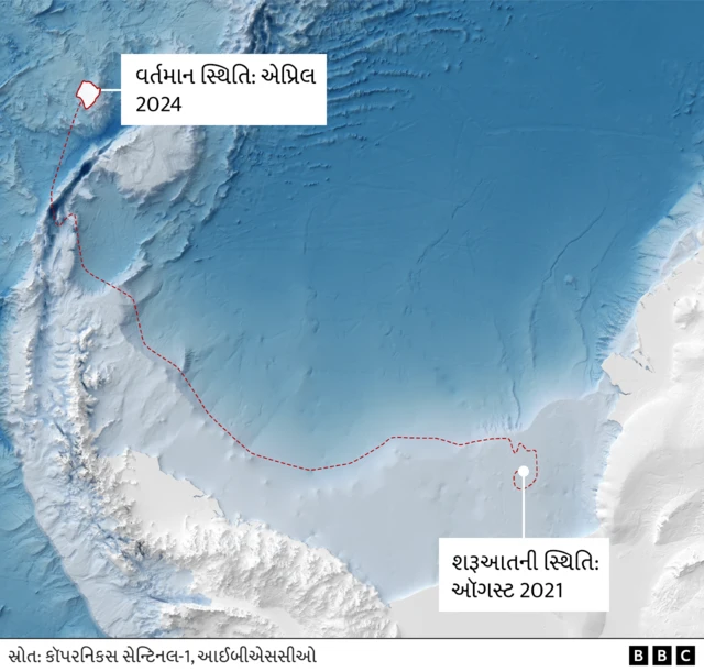 હિમશિલા ગ્લેશિયર જળવાયુ પરિવર્તન બીબીસી ગુજરાતી 
