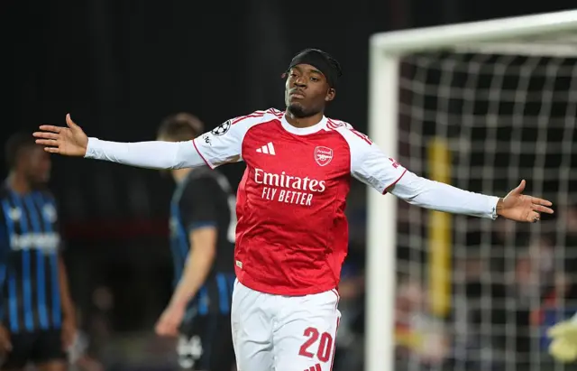 Madueke ne ya zura ƙwallo biyu a karawar