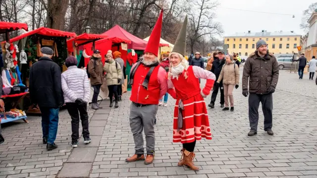 Finnish people are renowned for being quiet and reserved – apart from at this time of year
