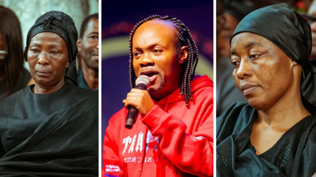 Akosua Serwaa, Daddy Lumba and Odo Broni Lumba and his two wives 