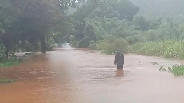पावसामुळे कोल्हापूर जिल्ह्यातल्या गगनबावडा तालुक्यातील परिस्थिती