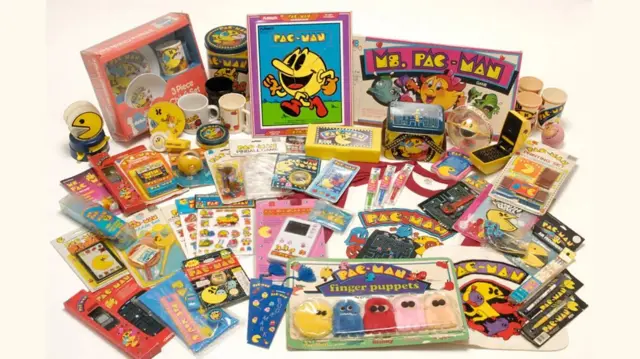 게임 '팩맨'의 굿즈
