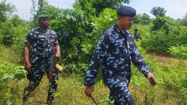 Awọn ọlọpaa ipinlẹ Ondo ninu igbo