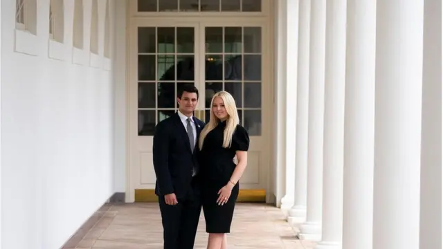 Tiffany Trump and her bobo Michael Boulos