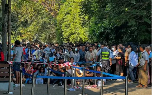 ရန်ကုန်မြို့က မြန်မာနိုင်ငံဆိုင်ရာထိုင်းသံရုံး