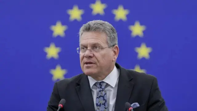 EU komesar za trgovinu Maroš Šefčovič 