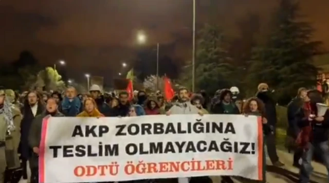 ODTÜ eylemi