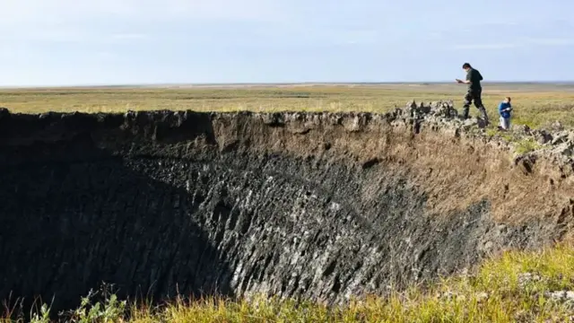 آرکٹک، گڑھے