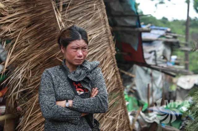 Bangkok IDP camp, Army Air Strike