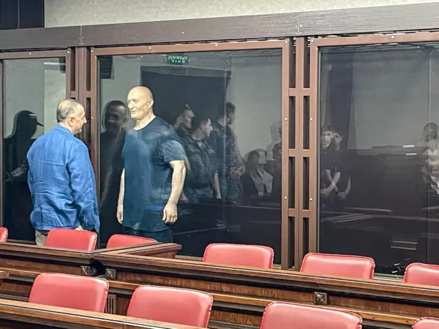 Аслан Гагиев перед оглашением приговора