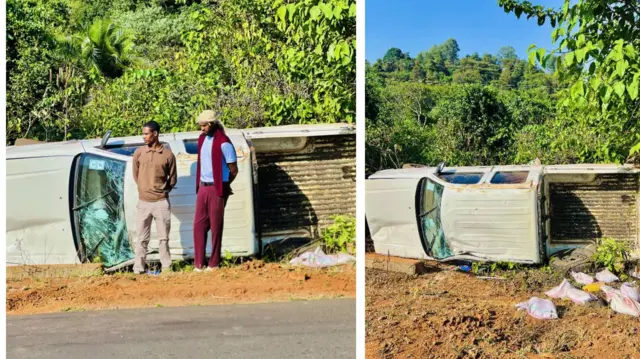 Garee ATIS NAMAA jedhaman magaalaa naqamtee gara Gimbii imalaa turan balaa konkolaataa irraa oolan