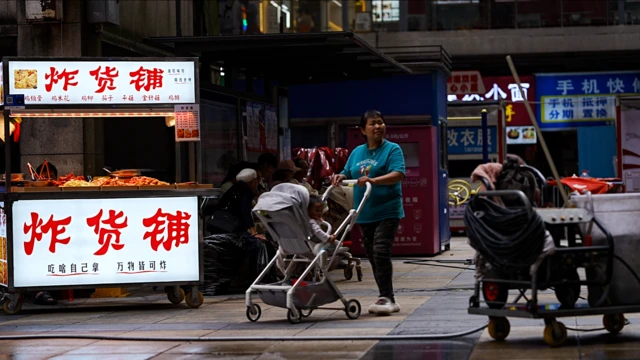 Guiyang'da bir sokak