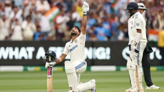 નીતીશકુમાર સેન્ય્યુરી સદી, ભારત અને ઑસ્ટ્રેલિયા બૉર્ડર ગાવસ્કર ટેસ્ટ સિરીઝ, ઑલરાઉન્ડર, વૉશિંગ્ટન સુંદર, અશ્વિની જયસ્વાલ