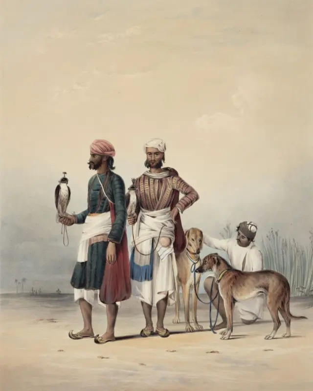 इडनला प्राण्यांचं आकर्षण होतं, विशेषतः विदेशी प्रजाती आणि ज्यांचे सांभाळकर्ते भव्य पोशाख परिधान केलेले असत. त्यात अवधच्या राजाचे शिकारी बिबटे, ससाणे आणि शिकारी कुत्रे यांचा समावेश होता.