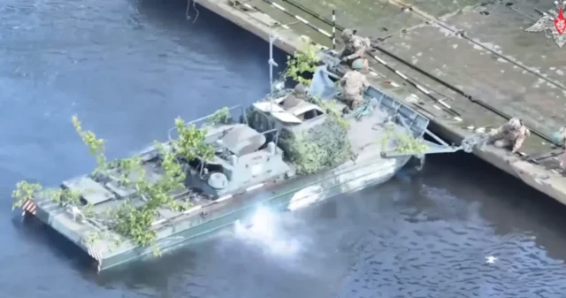 Rusya Savunma Bakanlığı'nın paylaştığı karşı saldırı