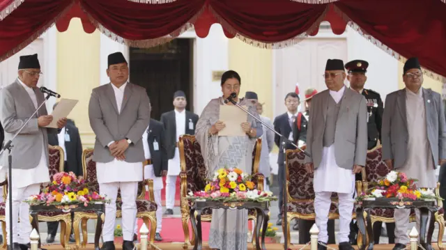 राष्ट्रपतिको शपथग्रहण