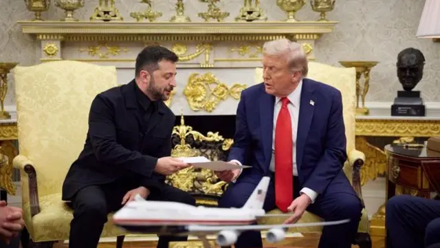 Трамп і Зеленський у Білому домі