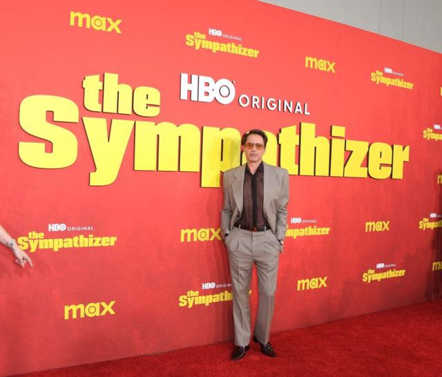Tài tử Robert Downey Jr. trong buổi ra mắt loạt phim 'The Sympathizer' (Cảm tình viên) vào tháng 4/2024