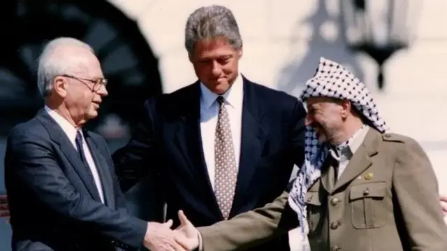 حفل اتفاق السلام في البيت الأبيض