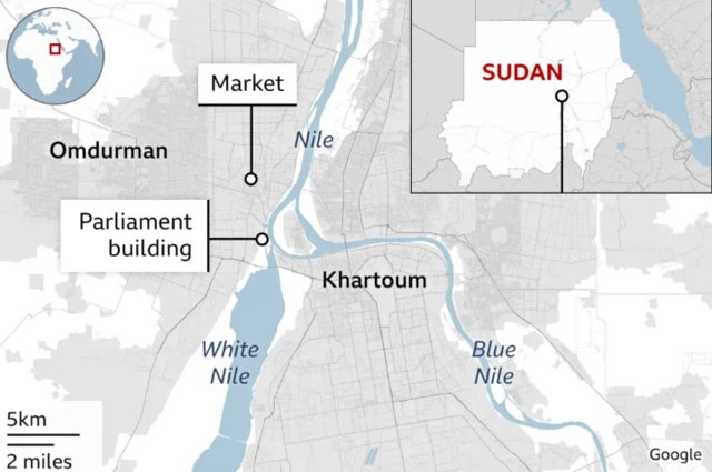 Ahịa ochie Omdurman naara ekwo ekwo n’ihi ndị obodo na ndị ọbịa na-azụ ahịa ebe ahụ bụzi mkpọmkpọ ebe 