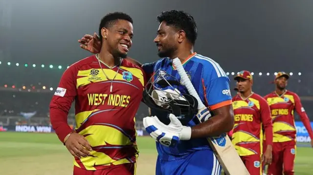 భారత క్రికెట్ జట్టు, టీ ట్వంటీ వరల్డ్ కప్, సంజూ శాంసన్, వెస్టిండీస్