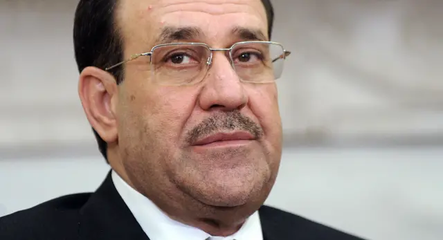 Ông Nouri al-Maliki vào năm 2013