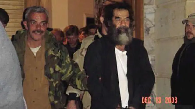 صدام کی گرفتاری