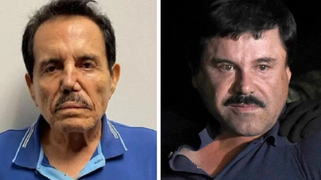 El "Mayo" Zambada en compañía de "El Chapo" Guzmán. Foto: BBC    