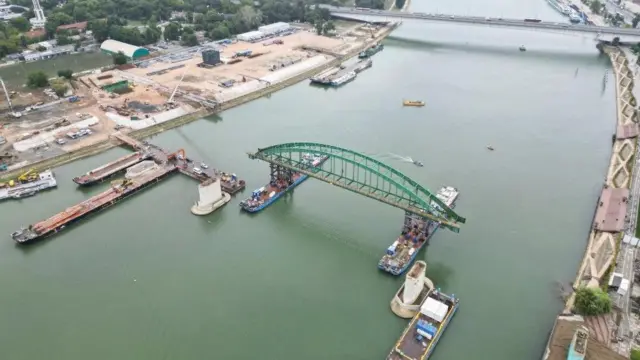 most u beogradu, stari savski most