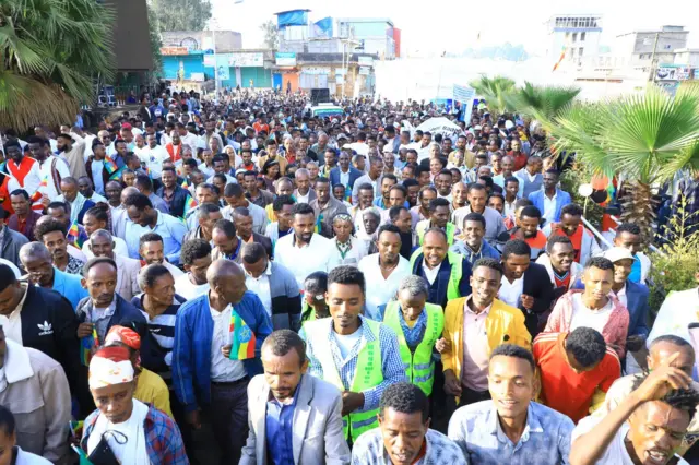 Magaalaa Naqamteetti simannaa MM Abiy Ahimediif taasifame.