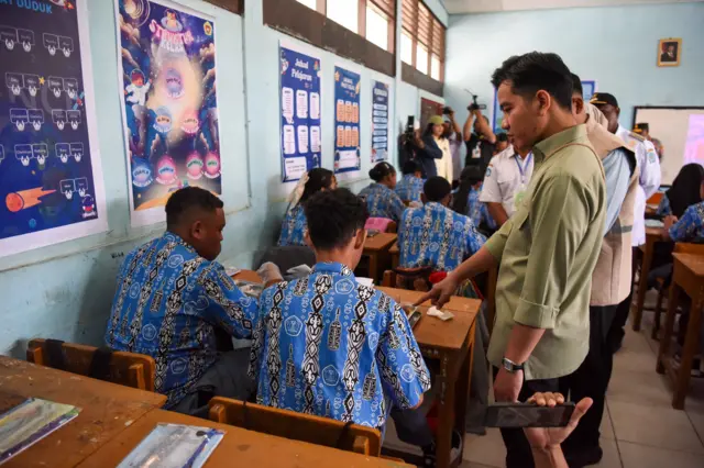 Gibran Rakabuming, Papua