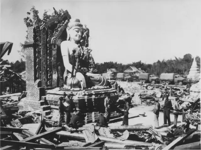 ကမ္ဘာစစ်၊ ပြည်တွင်းစစ်ဒဏ်တွေ ခံခဲ့ရတဲ့ မြန်မာပြည်