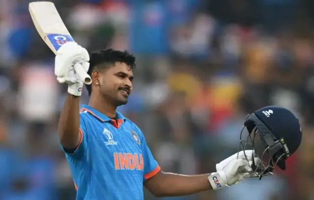 श्रेयस अय्यर का वर्ल्ड कप में पहला शतक