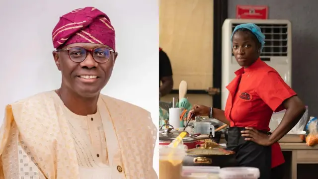 Sanwo-Olu na Hilda Baci