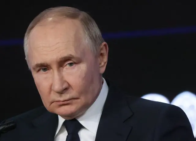 Vladimir Putin, presidente de Rusia