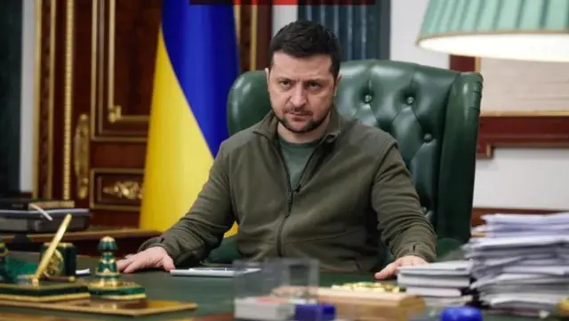 گزارش‌های ویدیویی روزانه زلنسکی از زمان آغاز تهاجم متوقف نشده است