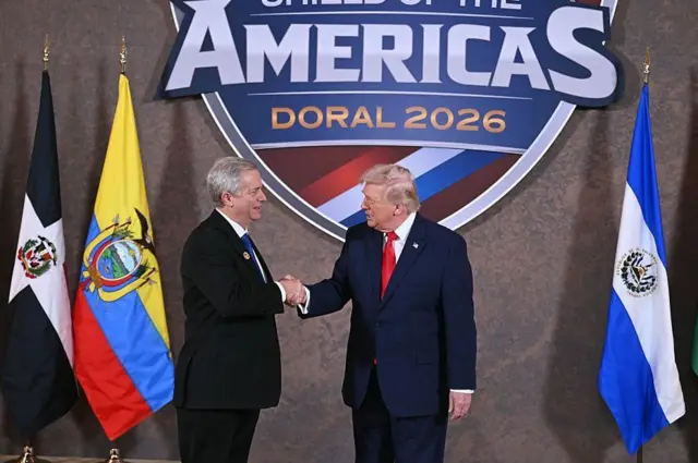 José Antonio Kast participó de la cumbre estadounidense Escudo de las Américas en su calidad de presidente electo. 