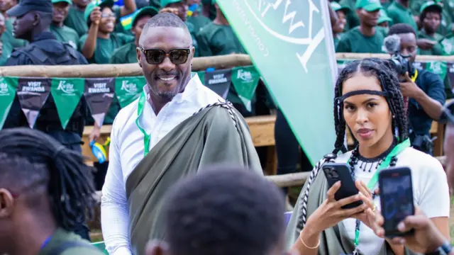 Idris na Sabrina Elba mu Kinigi mu muhango wo Kwita Izina