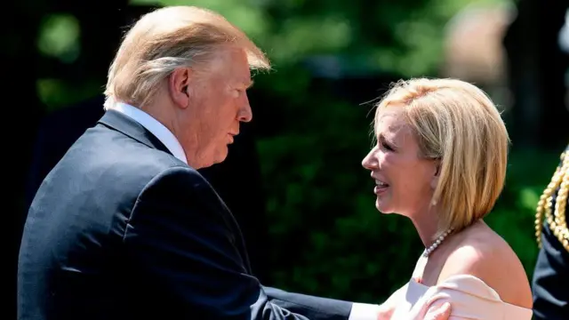 Donald Trump e Paula White-Cain