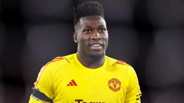 Le gardien de but de Manchester United, Andre Onana