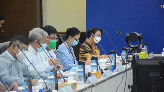 နိုင်ငံခြားရေးဝန်ကြီးရုံးမှာလုပ်တဲ့ ကော်မတီ အစည်းအဝေး