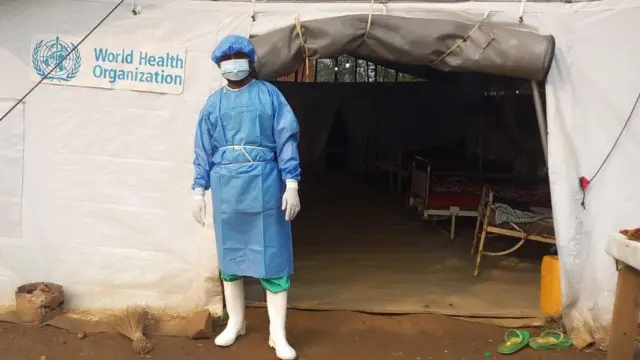 Le Dr Kitwanda réagit aux épidémies depuis plus de dix ans et a contribué à enrayer l'épidémie d'Ebola dans la région il y a plusieurs années.