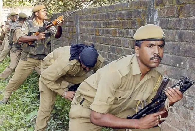 असम में अलगाववादी संगठन उल्फा के साथ मुठभेड़ की तस्वीर. 