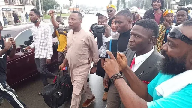 Sowore and supporters