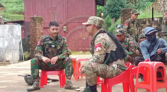 TNLA နဲ့ mDY PDF တပ်ဖွဲ့ဝင်တချို့