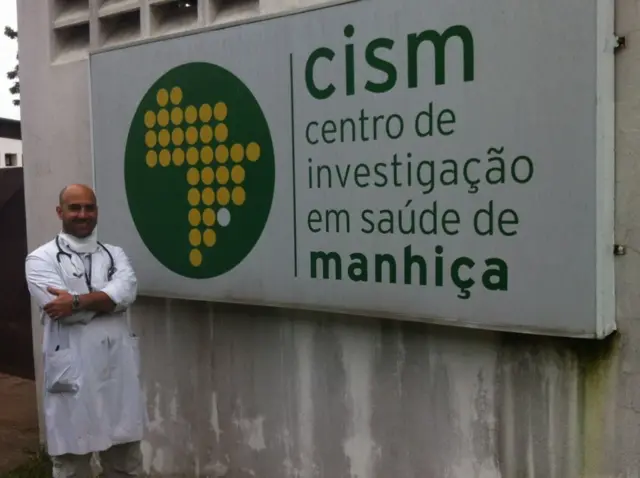 Carlos Chaccour en Manhiça