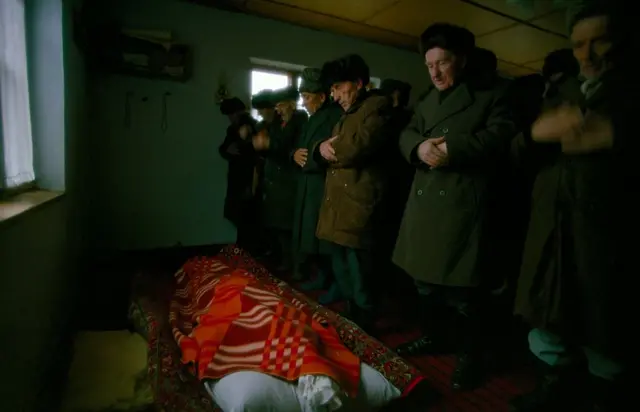 Похороны в Грозном
