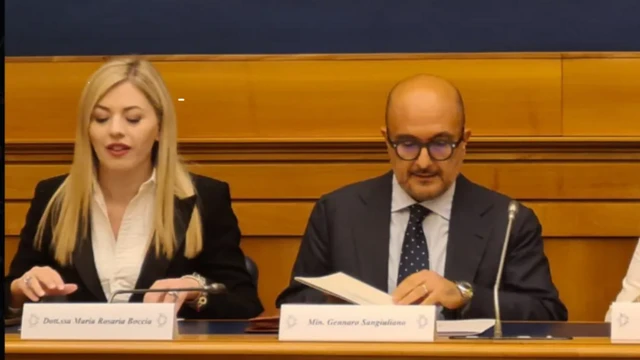 Oga Sangiuliano post fotos on social media showing imself and Ms Boccia